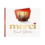 merci Finest Selection Große Vielfalt – 1 x 250g – Gefüllte und nicht gefüllte Schokoladen-Spezialitäten