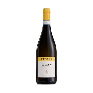 Cesari Lugana DOC 2023, Weißwein aus Italien, Frischer, Fruchtiger und Mineralischer Wein,13% Vol, 750ml Flasche