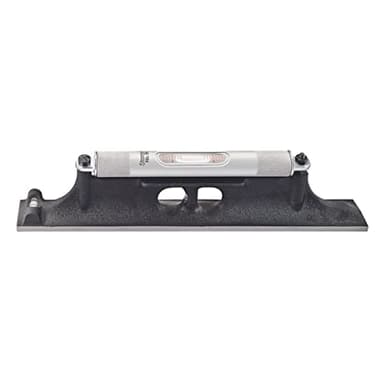 Starrett 98Z-12 Präzisions-Maschinisten-Wasserwaage im fertigen Holzgehäuse, 12" Länge