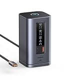 Baseus Docking Station Spacemate Series 11-in-1 Docking Station 3 Monitors with 2 x HDMI 1 x DP 4K @ 60Hz, 3 x USB-A/C 10 Gbps, 1 Gbps Ethernet, 100 W PD, Compatible with Laptop