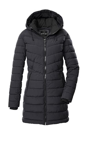 G.I.G.A. DX Damen Steppparka/Funktionsparka in Daunenoptik mit abzippbarer Kapuze GW 74 WMN QLTD PRK, dunkelnavy, 42, 43538-000