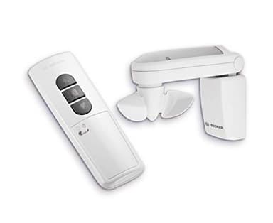 Vorteilsset Becker Funk-Sonnen-Wind-Steuerung mit Handsender SunWindSet SWS241-II für Markisen