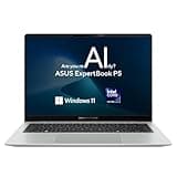 ASUS ExpertBook P5 AI Laptop I 14" WQXGA Touch-Display | Intel® Core™ Ultra 5 226V I 16 GB RAM I 512 GB SSD I Intel® Arc™ 130V I QWERTZ Tastatur I Misty Grey