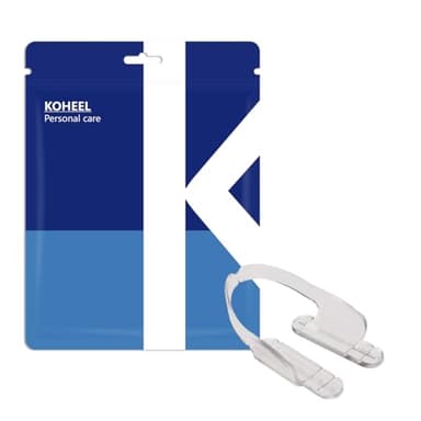 KOHEEL AG Verstellbarer Aufbissschiene gegen Zähneknirschen, Kein Auskochen erforderlich, Zahnschiene gegen Bruxismus, Knirscherschiene für Nacht, 12 Stück