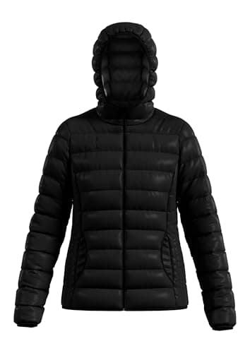 QS Leicht wattierte Steppjacke mit Kapuze