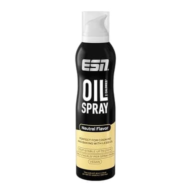 ESN 2 Kalorien Ölspray, Rapsöl, 200 ml, 800 Sprühstöße, zum Backen, Kochen & Grillen geeignet