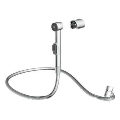 EISL DX25 Waschbeckenbrause, Handbrause für Küche, Bad, Waschküche oder Werkstatt, Waschbeckendusche, ideal zum Nachrüsten, Set mit Schlauch (150mm) und Adapter, Toilettenbrause, Chrom