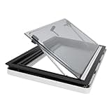 Dachluke Dachfenster Dachhaube 90 x 50 cm Wohnmobilfenster, Wohnwagen Camper Fenster, Dachfenster Wohnmobil für Caravan und Camping