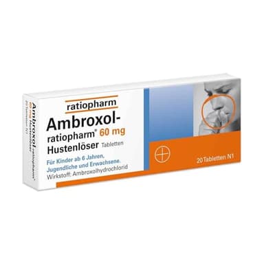 AMBROXOL-ratiopharm 60 mg Hustenlöser Tabletten 20 St