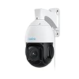 Reolink 4K PoE Überwachungskamera Aussen mit 16X Optischem Zoom, 360°/90° Schwenkbare, Automatischer Verfolgung, IR Nachtsicht, Intelligenter Erkennung, Zwei-Wege Audio, Zeitraffer, RLC-823A 16X