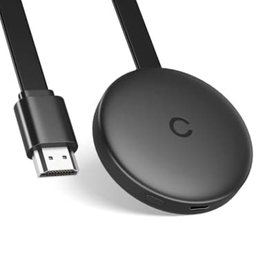 Wireless HDMI Adapter für TV, 2.4/5G Miracast HD WiFi Dongle, HiFi Display Adapter für Android/OS/Windows/Mac OS Laptop,Phone,Tablet, auf PC/HDTV Monitor/Projektor.