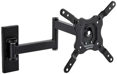 Amazon Basics TV-Wandhalterung mit voller Bewegung, für 30.5 - 101.6 cm Fernseher und VESA 200 x 200, Schwarz