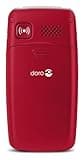 Doro Primo 413 Senioren-Klapp-Handy mit Ladestation, SOS Taste Rot