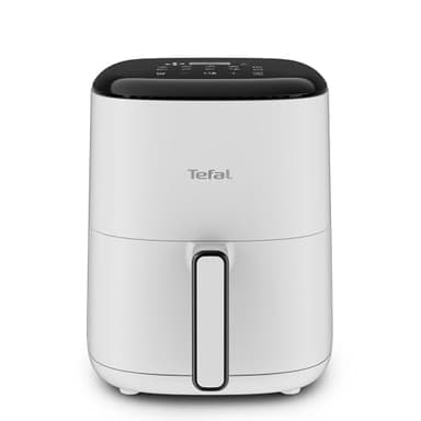 Tefal Easy Fry Compact Heißluftfritteuse/Airfryer 3 L – kompakt für 1–4 Personen, 10 Programme mit Touch-Display, antihaftbeschichtet, energiesparend, gesund & knusprig genießen, EY145A