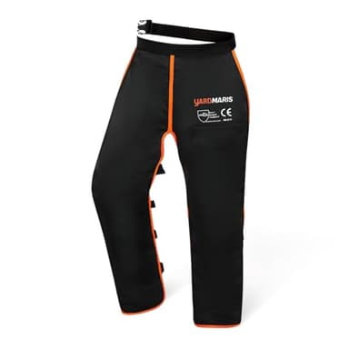 YARDMARIS Typ A Kettensägen-Sicherheitsleggings,Schnittschutz Chaps, Verstellbare Chainsaw Chaps Kettensägen-Schürze Schnittschutzhose für Männer/Frauen