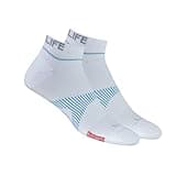 Mediashop NeuroSocks Athletic NoShow Socken - weiß M - Socken - Größe 39-42 - Atmungsaktive Knöchelsocken, nahtlos & maschinenwaschbar – blasenvermeidend & geruchshemmend
