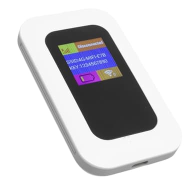 VBESTLIFE Tragbares WiFi -Hotspot -Gerät, 4G 5G LTE 300 Mbit/S WiFi Mobile Hotspot, Pocket SIM -Karten -Reise -Router -Support Bis zu 10 Benutzer