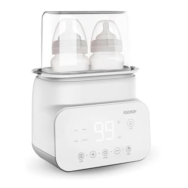 NENO® VITA - Flaschenwärmer Baby und Sterilisator für Babyflaschen - Baby Flaschen Wärmer - 5-in-1: Sterilisation, Erwärmen von Mahlzeiten und Milch, Auftauen, Temperaturhaltung – 4 Betriebsarten