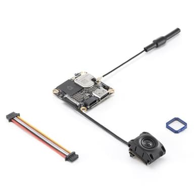 DJI O4 Air Unit für FPV-Drohne, digitales Übertragungssystem, niedrige Latenz von 20 ms, maximale Reichweite von 10 km, Videoaufzeichnung mit 4K/60fps, 8,2 g leichtes Gehäuse, 1/2-Zoll-CMOS-Sensor