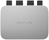 EcoFlow Mikrowechselrichter 800W, Intelligenter Solar-Wechselrichter WLAN für Balkonkraftwerk, PV-Wechselrichter für 2 Solarpanele/IP67/App/MPPT, 5011401011, EFPowerStreamMI-EU-800W