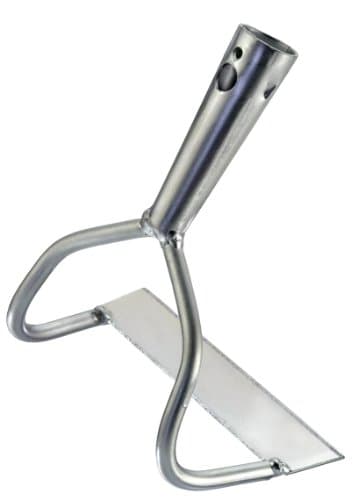 Connex Bügelzughacke verzinkt 155 mm / Gartenhacke / Unkrauthacke / Unkrautentferner / Garten / FLOR50715