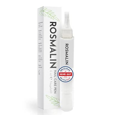 Rosmalin® Nail Care Pen - Besonders effektiv - Aus Deutschland - Für gepflegte Fußnägel & Fingernägel - Nagel Stift | Nagel-Hautschutz, 6 ml