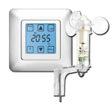 Vestamatic WiSo Quattro 50 im Set mit Kristall-Messstation Markisensteuerung Touchscreen