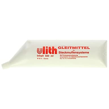 Ulith Gleitmittel für HT und KG Rohre sowie Steckmuffensysteme weiß 500ml