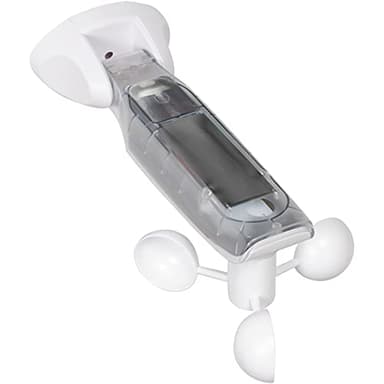 HOMEPILOT Sonnen- und Windsensor smart, Funksensor mit Solarbetrieb zur automatischen Steuerung von Rollläden, Markisen und Raffstore (Smart Home App via Gateway premium möglich)