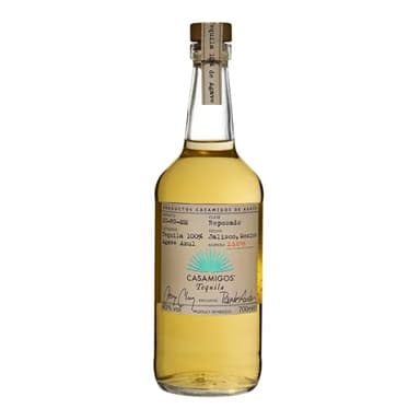 Casamigos Reposado Premium Tequila - aus 100 Prozent Agave, kreiert von George Clooney und Rande Gerb, handverlesen aus Mexiko, 40% vol, 700ml Einzelflasch