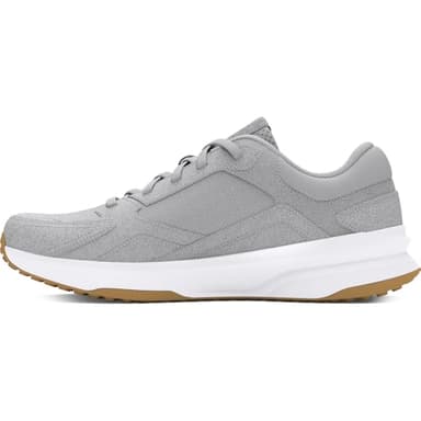 Under Armour UA W Edge Suede, Damen-Trainingsschuh, Halo Gray White Halo Gray, 38.5 EU