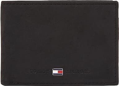 Tommy Hilfiger Herren Geldbeutel Johnson Mini Klein, Schwarz (Black), Einheitsgröße