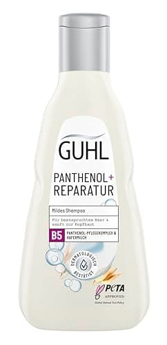 Guhl Panthenol + Reparatur Shampoo - Inhalt: 250ml - Mildes Shampoo - Haartyp: beansprucht - Sanft zur Kopfhaut