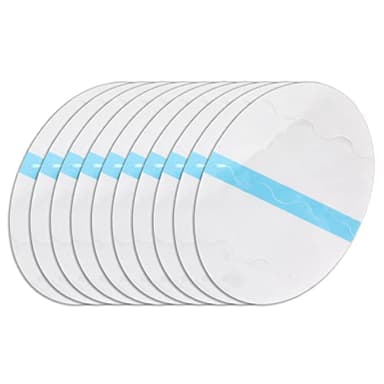 Sonew 10 Stück Oberschenkel-Anti-Reibungs-Pads, Einweg-Knie-Waden-Anti-Scheuer-Pads, Unisex, Unsichtbare, Selbstklebende Schweiß-Oberschenkelbänder für Den Außenbereich, Klare Farbe