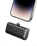 Anker 621 Powerbank mit integriertem Lightning-Stecker, 5.000 mAh MFi-zertifizierter 12W externer Handyakku, kompatibel mit iPhone 14/14 Pro / 14 Plus / 14 Pro Max, iPhone 13- und 12-Serie
