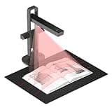 CZUR Aura Pro Tragbarer Buchscanner 14 MP Dokumentscanner A3 Dokumentenkamera Schneller Scanner Intelligente Tischlampe Tischleuchte Visualiser OCR Kompatibel mit macOS Windows (Aura Pro)