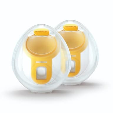Medela Hands-Free Doppelpumpset – Kompatibel mit Freestyle Flex und Swing Maxi Elektrische Milchpumpen – 1 Set mit 2 Cups