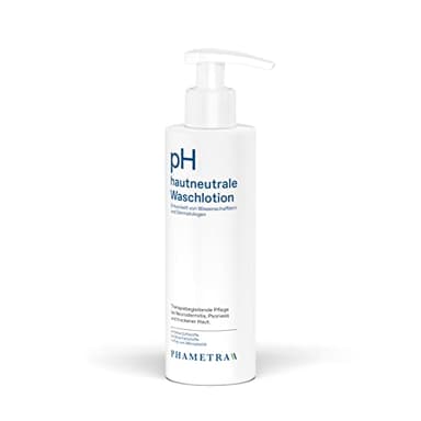 Phametra pH-hautneutrale Waschlotion | Medizinische Hautpflege | Milde Reinigung für empfindliche Haut | ohne Duft- und Farbstoffe | pH-Wert 5,5 | 200ml