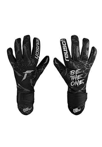 Reusch Pure Contact Infinity griffige und atmungsaktive Torwarthandschuhe Herren und Frauen Fußballhandschuhe für Erwachsene perfekt geeignet für Kunstrasen
