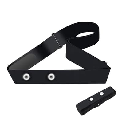 Brustgurt Pulsmesser,Herzfrequenzmesser Brustgurt Verstellbar 70cm bis 105cm,Bluetooth ANT+ Pulsgurt,Ersatzgurt Kompatibel mit Herzfrequenzsensor Garmin,Wahoo,Polar H10,Coospo,Magene,Bryton,Livlov