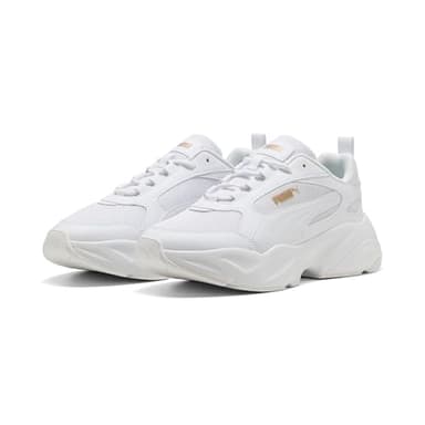 Puma Cassia 2.0 Damen-Sneaker, Weißgold, Weiß, 5 UK