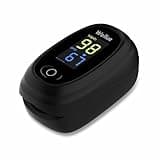 Wellue Pulsoximeter, Blutsauerstoffmessgerät Finger, Fingerspitzen-Pulsoximeter für erwachsene Kinder, SP O2 PI Level und Herzfrequenzmesser