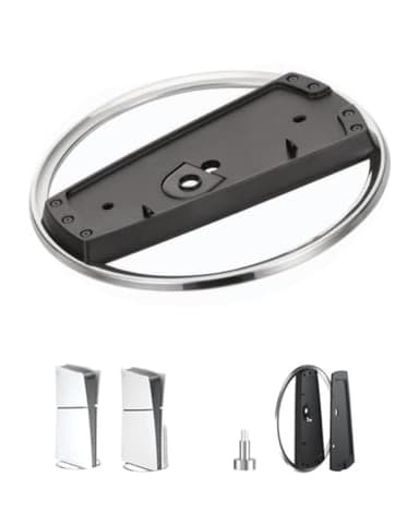 lriattp Vertikaler Standfuß für PS5 Pro Slim Playstation 5 Pro Standfuß PS5 Stabiler Halter mit Kompatibilität für Playstation 5