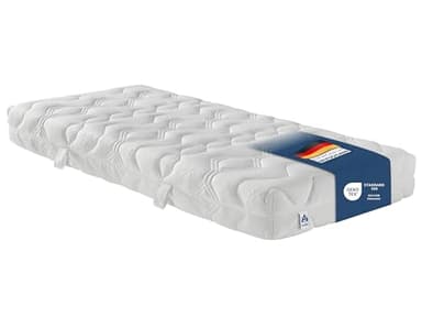 Irisette Lotus orthopädische 7-Zonen Komfortschaummatratze, Härtegrad 4 (fest), 100 x 200 cm, Öko-Tex zertifiziert, produziert nach deutschem Qualitätsstandard