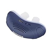 Zavando Micro CPAP Sleep Apnea Device - CPAP Schlafapnoe Gerät Alternative in Blau, Grün & Weiß | Atmungshilfen Gegen Schnarchen Für Reisen & Zuhause (Blau)
