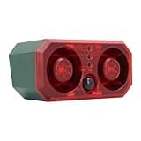 Solar-Alarm mit Bewegungsmelder für Drinnen und Draußen, 13 Geräusche, Hundegebell, Lauter Geräuschmacher, 12 Rot Blinkende LEDs, Wasserdicht, für Haus, Garten, Hof, Bauernhof