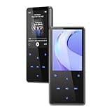 64GB MP3 Player Bluetooth 5.3 Portable mp3-player Musik Player mit integriertem Lautsprecher, Zufallswiedergabe, Video, eBook, Schrittzähler,FM-Radio, 2,4 Zoll großes Display,TF-Karte bis zu 128GB