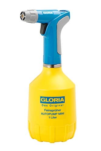 GLORIA Handsprüher AutoPump Mini | Automatische 1 L Sprühflasche mit Elektropumpe | Pflanzensprüher mit LED-Düse | Sprühen auf Knopfdruck ohne manuelles Pumpen