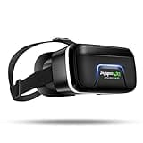 FIYAPOO VR Brille HD 3D Virtual Reality für Filme & Spiele Leicht und komfortabel, kompatibel mit 4,7-6,6 Zoll Android & iPhone Smartphones Kinder und Familie