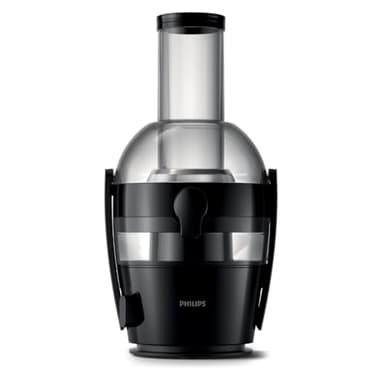 Philips 3000 Series Entsafter - 800W Leistung, QuickClean Technologie, XL 75mm Einfüllschacht, 2L Saftkapazität, Einfach zu Montieren & Spülen, Frischer Saft ohne Fruchtfleisch (HR1856/70)